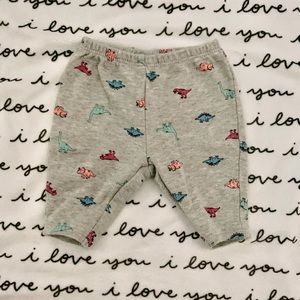 Dinosaur Newborn Pants